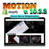 Tema Shopify Motion E Atualizações