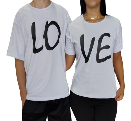 Kit Camisas Casal Camisa Para Casal Mozão Love Black Friday