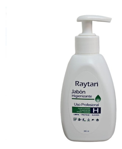 Jabon Liquido Raytan Con Triclosan 340 Ml