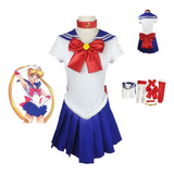 Juego Completo De Cosplay De Sailor Moon Para Niños Y Adulto