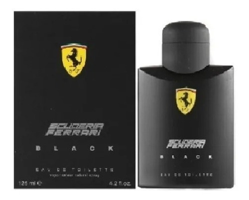 Perfume Importado Ferrari Black 125ml Edt Original Masculino