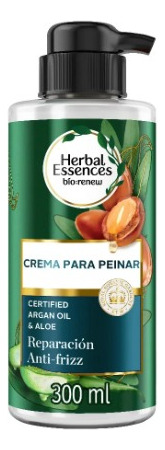 Crema Para Peinar Herbal Essences Argán 300 Ml