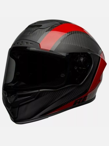 Casco Bell Carbono Race Moto Motocicleta Café Racer 