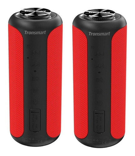 2x Parlante Bluetooth Upgraded Edition 40w Tronsmart T6 Plus