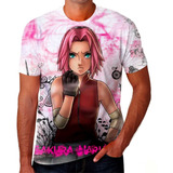 Camisa Camiseta Sakura Haruno Anime Naruto  Envio Rápido 14