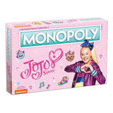 Juego De Mesa Monopoly Jojo Siwa