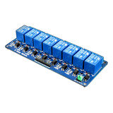 Módulo Rele 8 Canales Arduino Relay Relé De 8 Ch