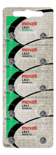 Maxell Pack 10 Pilas Lr41 Ag3 92a 1.5v