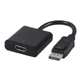 Cable Adaptador Displayport A Hdmi - Dp A Hdmi Hembra Negro