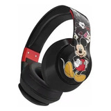 Audífonos Bluetooth Disney Mickey Mouse Diadema Para Niño