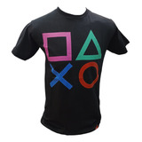 Remera Videojuegos Retro Playstation Vintage