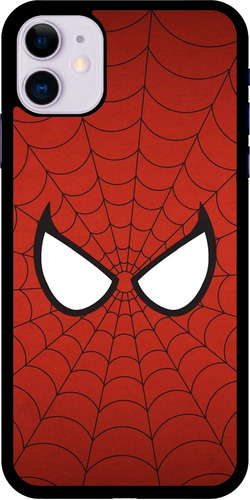 Funda Celular Diseño Superheroes Spiderman Mascara Roja