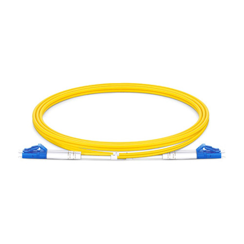 Patchcord De Fibra Monomodo Dual Lc Duplex 3 Metros 