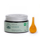 Máscara De Argila Verde Para Pele E Cabelo - 70gr 