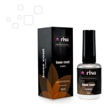 Risa Base Rubber 10ml Unhas Em Gel Cabine Uv