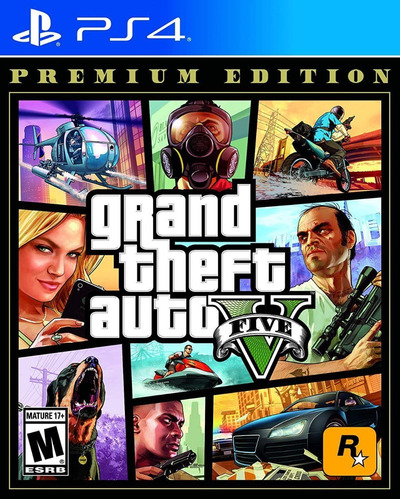 Gta 5 Ps4 Grand Theft Auto V Mídia Física Lacrado Nacional