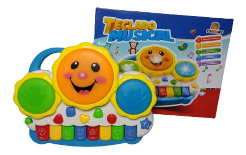 Teclado Piano Musical Bebê Brinquedo Infantil Divertido