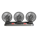 Ventilador De Coche, Ventilador Ajustable De Tres Cabezales