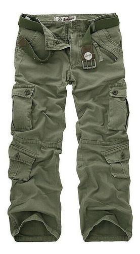 Pantalones De Combate Cargo Para Hombre Pantalones De Camufl