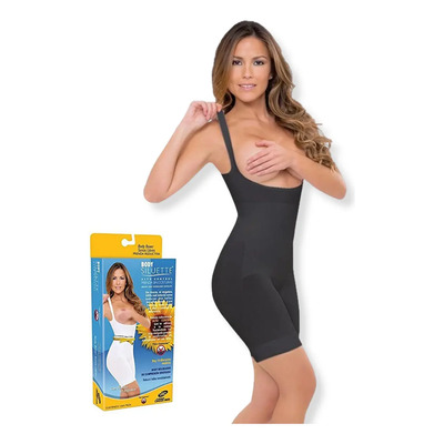 Body Moldeador Reductor Negro Abdomen Glúteos Cintura Talla XGD Body Siluette | Meses sin interés
