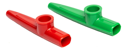 Kazoo Plástico Parquer Color Azul Rojo 