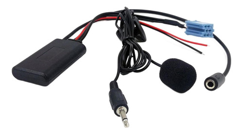 Cable De Entrada Auxiliar Bluetooth 5.0 Con Micrófono Iso