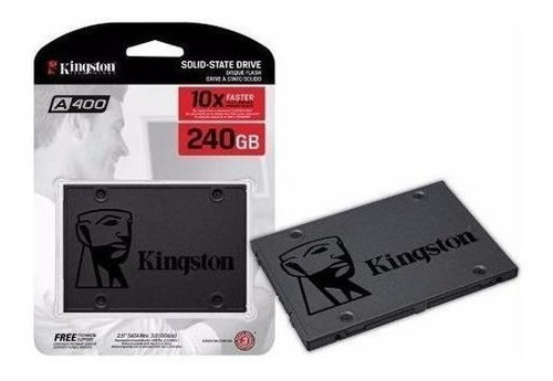 Ssd Kingston 2.5´ 240gb A400 Leituras: 500mbs Ill Sata