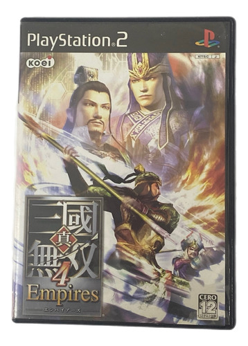 Playstation 2 Jogo Dinasty Warriors Empires 4 Original 