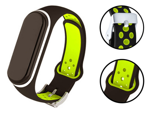 Malla Silicona Deportiva Para Xiaomi Mi Band 7 - Coolcase