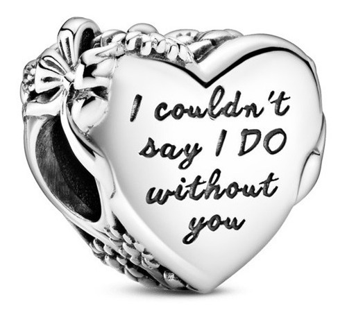 Pandora Dije 799146c00 Bridesmaid Heart Charm