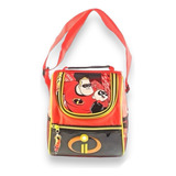 Bolso Termico Lonchera Lunchera Vianda Infantil Lanchera Color Rojo