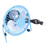 Ventilador Silencioso, Mini Usb, Portátil, Con Hoja De Alumi