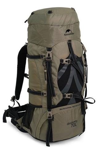 Mochila De Trekking Senderismo Naturehike 70+5 Litros - Naka