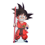 Dragon Ball Goku Niño Figura Para Decoración Coroplast 1 M