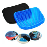 Almofada De Gel Silicone Escaras Ortopédico Egg Sit Capa Pro