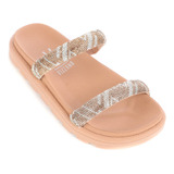 Chinelo Papete Brilhos Feminino Vizzano 6459.110