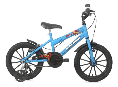 Bicicleta Mormaii Infantil Aro 16 Pp Top Lip C23 V-brake