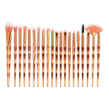 20x Unicorn Eye Brush Set Blending Maquillaje Diamante