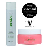 Kit Mascara Intensive E Shampoo Mac Paul Morango