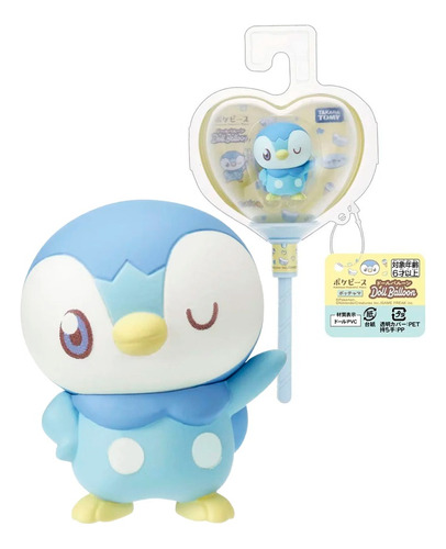 Figura Pokémon Piplop Poke Peace - Takara Tomy