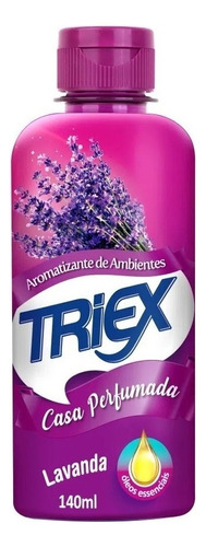 Aromatizante Ambiente Óleo Essência Fragrância 140ml Triex Fragrância Lavanda