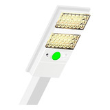 Luminaria Solar Refletor Poste S400 Branca Led 3000k Oversun