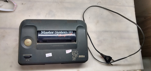 Console Master System 3 Compact Carcaça Danificada Power 679