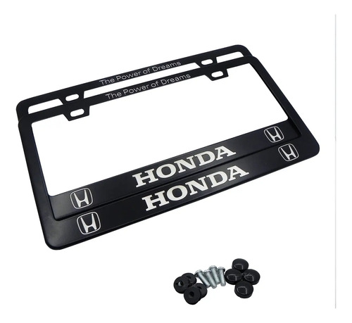 Marcos Portaplacas Premium Inoxidable No Multable Honda