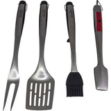 Kit 4 Peças Espatula, Pegador, Pincel E Garfo Char-broil