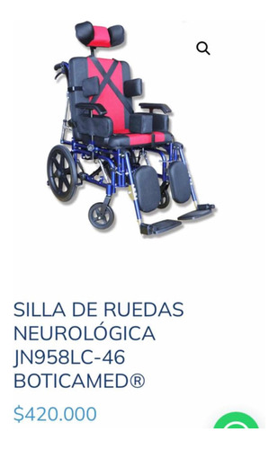 Silla De Ruedas Neurológica Jn958lc-46 Boticamed