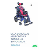 Silla De Ruedas Neurológica Jn958lc-46 Boticamed