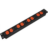 Multitoma Para Rack 8 Salidas Fusible E Interruptor