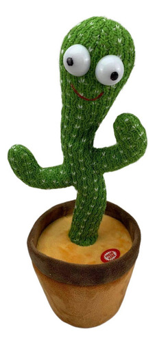 Juguete De Peluche Cactus Bailarín Giratorio