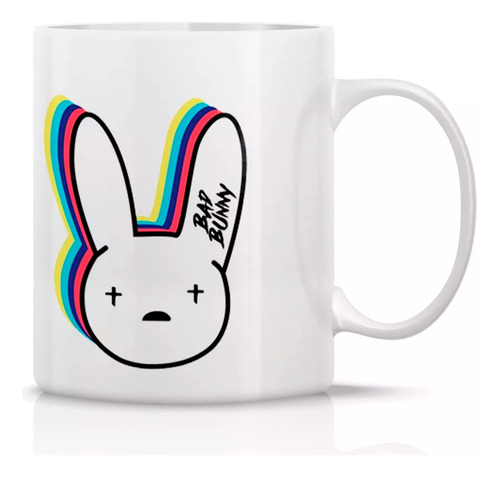 Tazon/taza/mug Logo De Bad Bunny Cantante Urbano 106